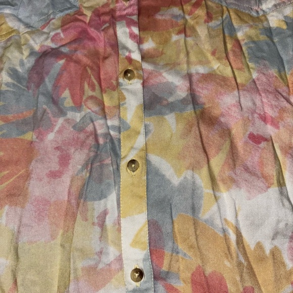 O’Neill women’s button up shirt, floral print NWT - Picture 3 of 9